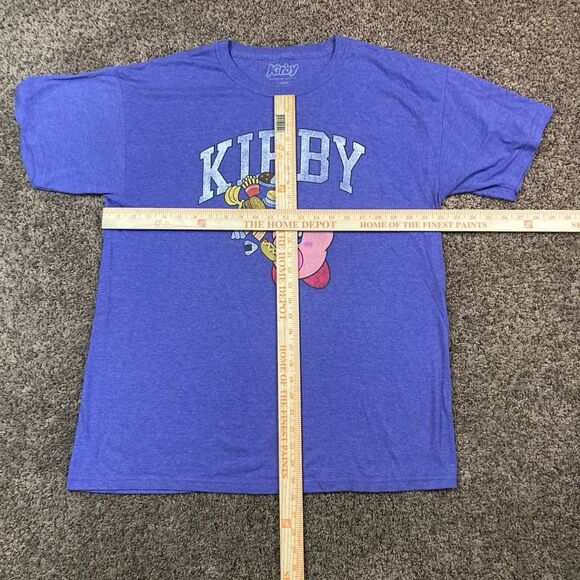 Kirby Men's Purple Nintendo Video Game Graphic Anime SS T Shirt Size L - Picture 5 of 7